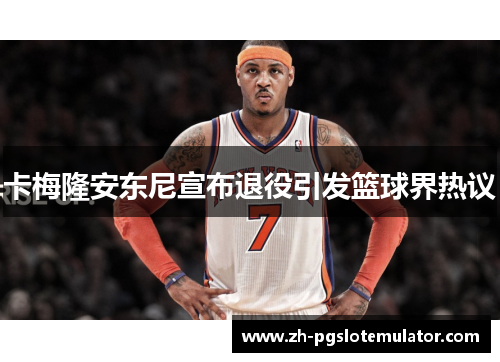 卡梅隆安东尼宣布退役引发篮球界热议 卡梅隆安东尼宣布退役引发篮球界热议